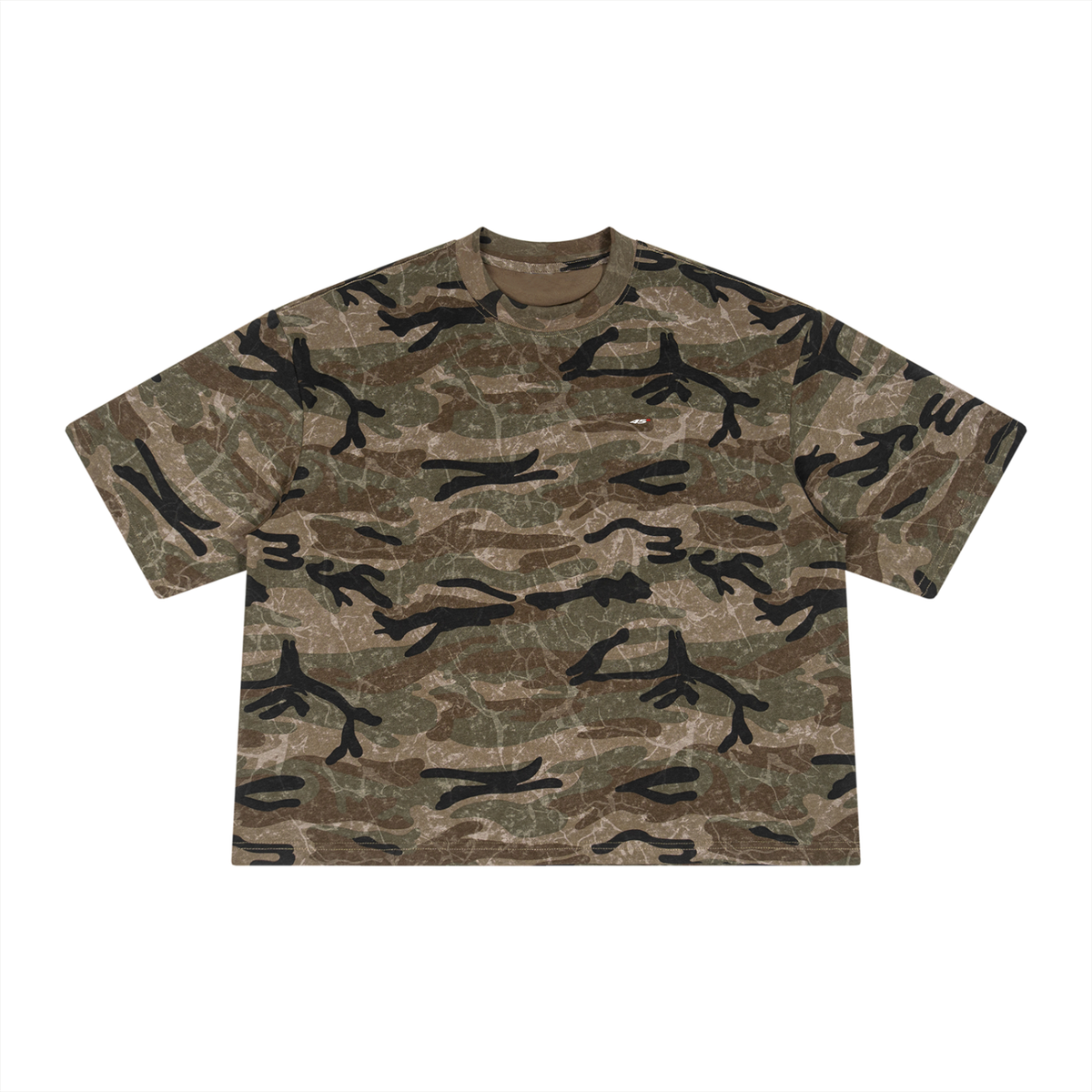 45° Boxy Camo Tee