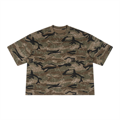 45° Boxy Camo Tee