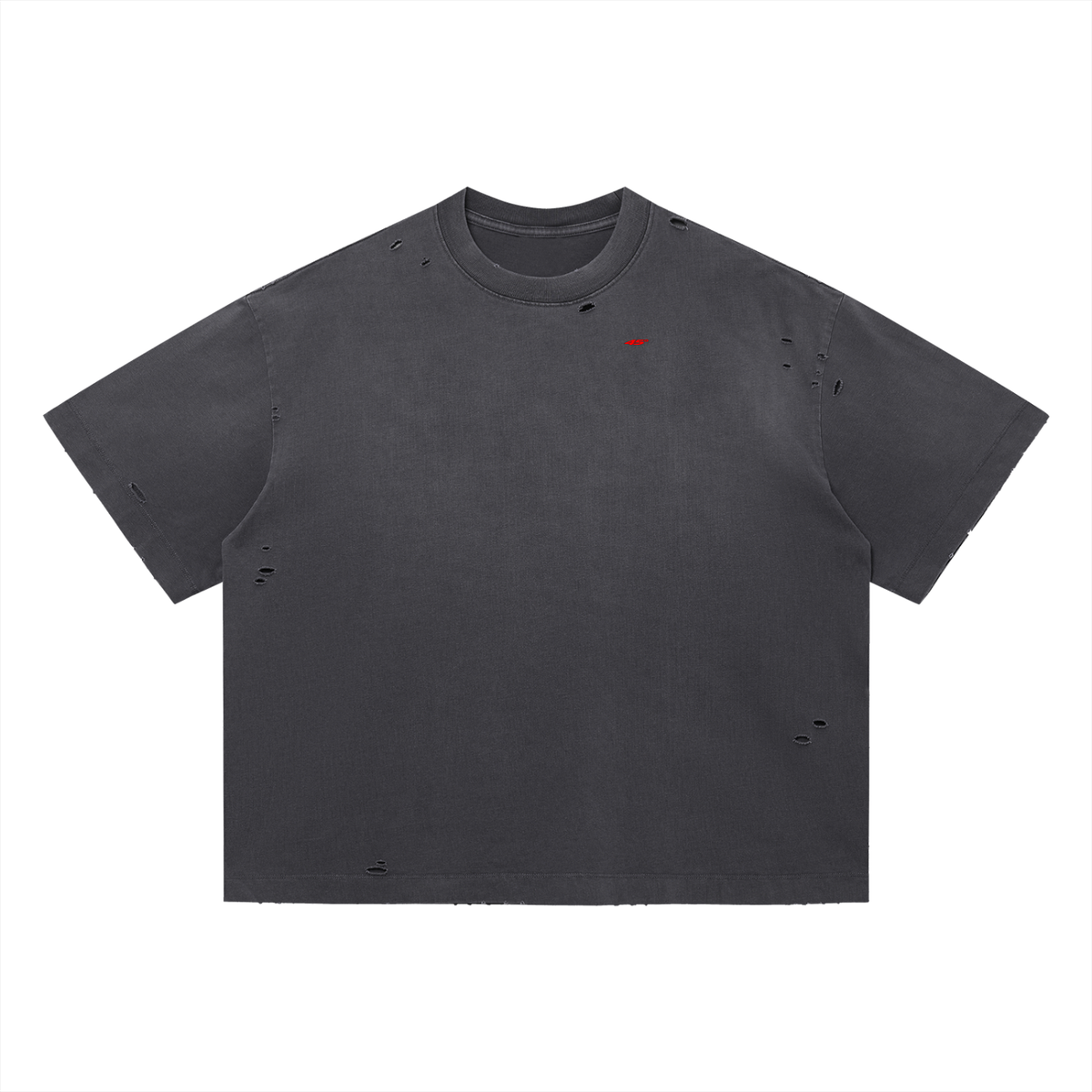 45° Vintage Washed Distressed Oversized Tee