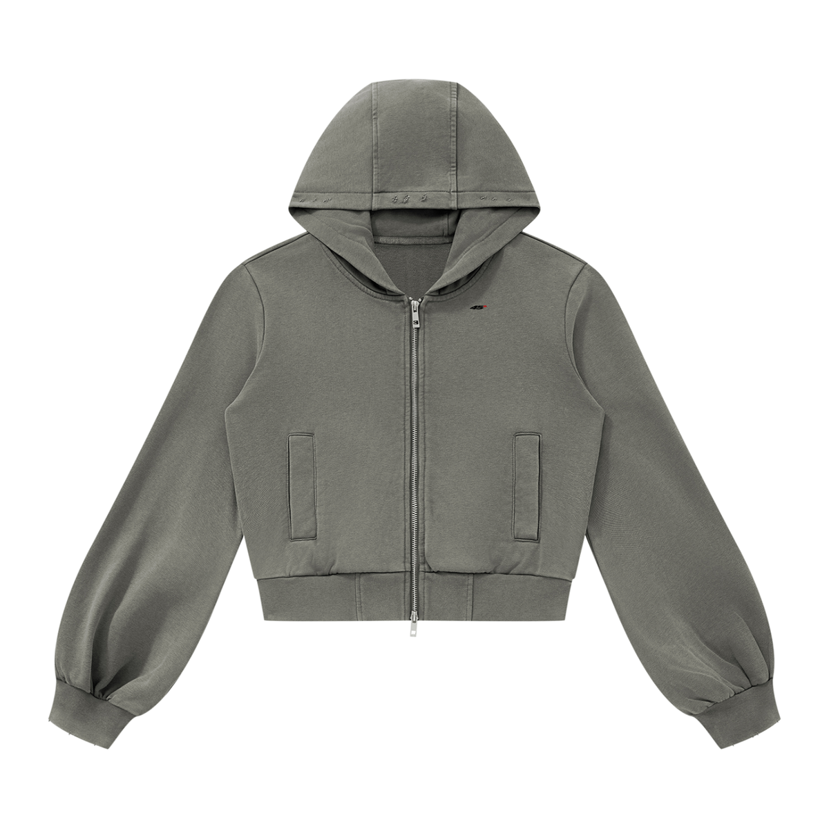 45° Women's Vintage Wash Full Zip Hoodie