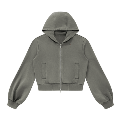 45° Women's Vintage Wash Full Zip Hoodie