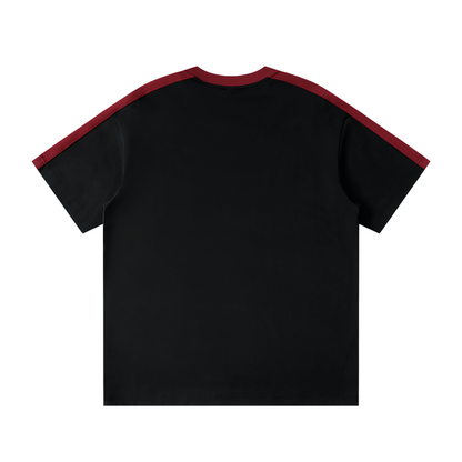45° Colorblock Striped Tee