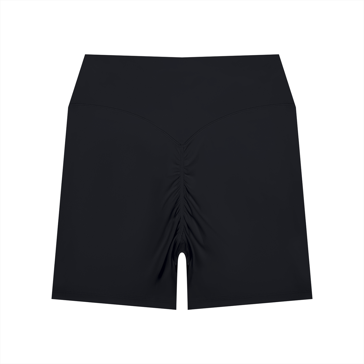 45° High-Waist Performance Biker Shorts