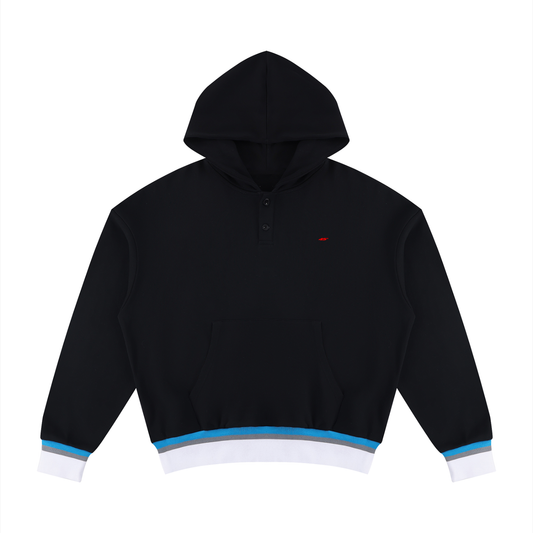 45° Color Block Boxy Hoodie