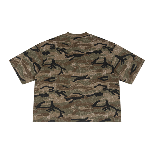 45° Boxy Camo Tee