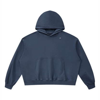 45° Unisex Boxy Vintage Washed Hoodie