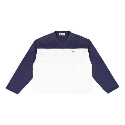 45° Sun-Fade Color-Block T-Shirt