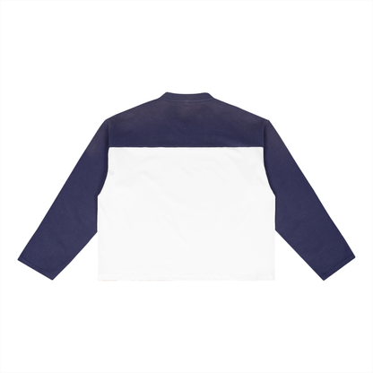 45° Sun-Fade Color-Block T-Shirt
