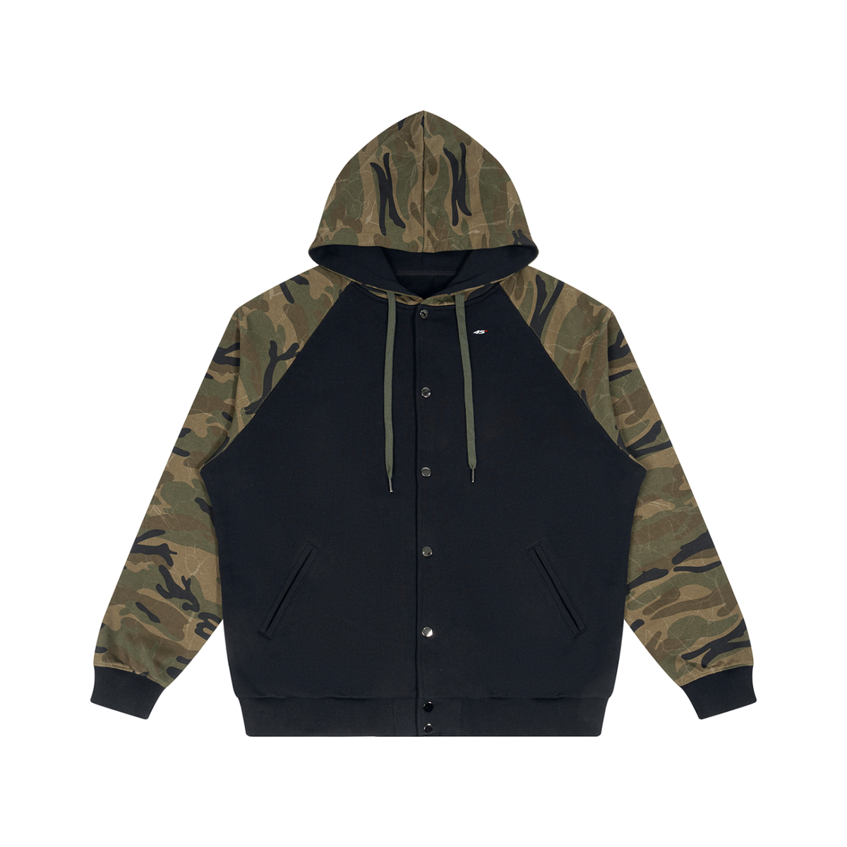 45° Camo-Splice Heavyweight Zip Hoodie
