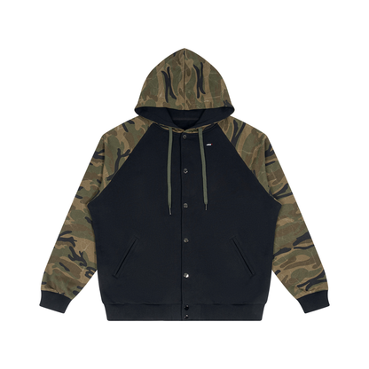 45° Camo-Splice Heavyweight Zip Hoodie