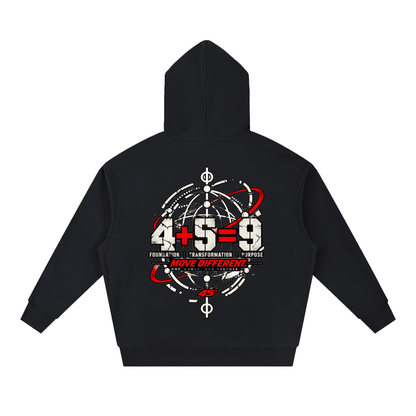 45° Essential Boxy Heavyweight Drop-Shoulder Hoodie