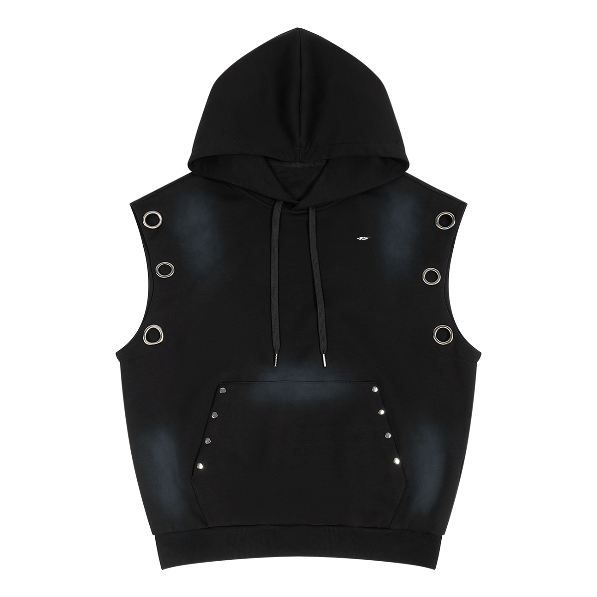 45° Sun-Fade Sleeveless Hoodie