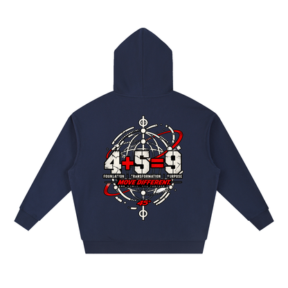 45° Essential Boxy Heavyweight Drop-Shoulder Hoodie