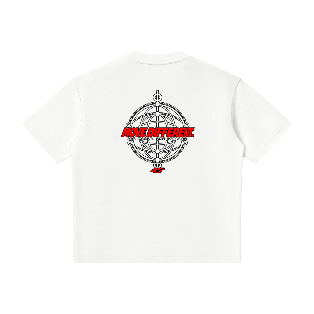 45° Oversized Piping Henley