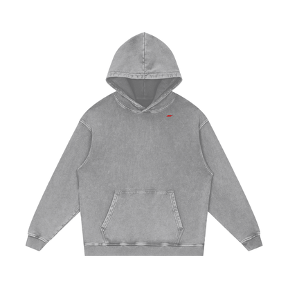 45° Snow Washed Loose Cotton Hoodie
