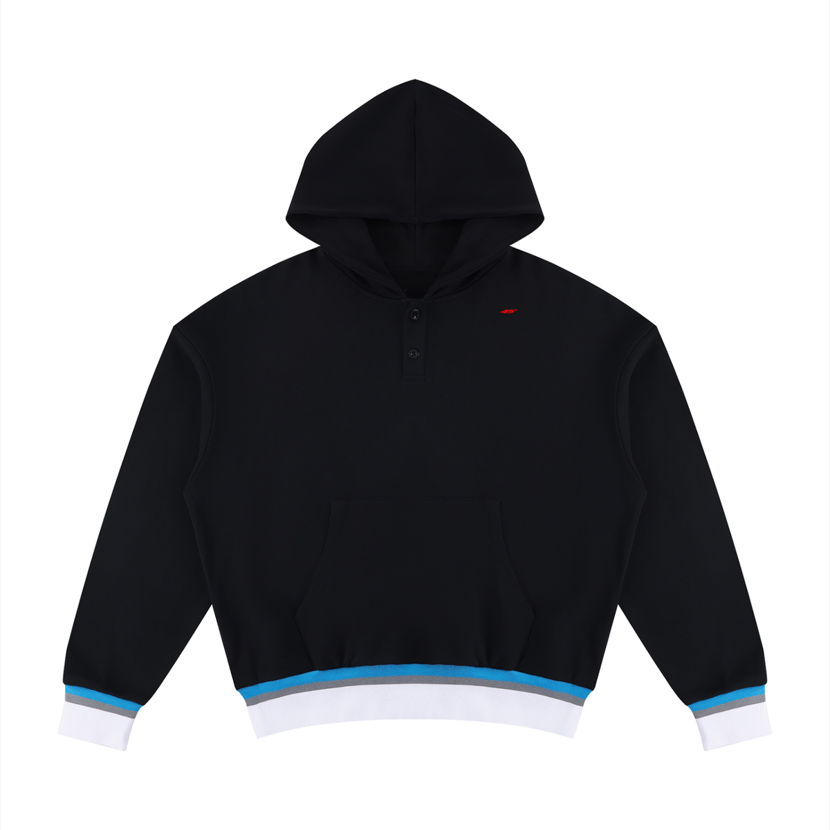45° Color Block Boxy Hoodie