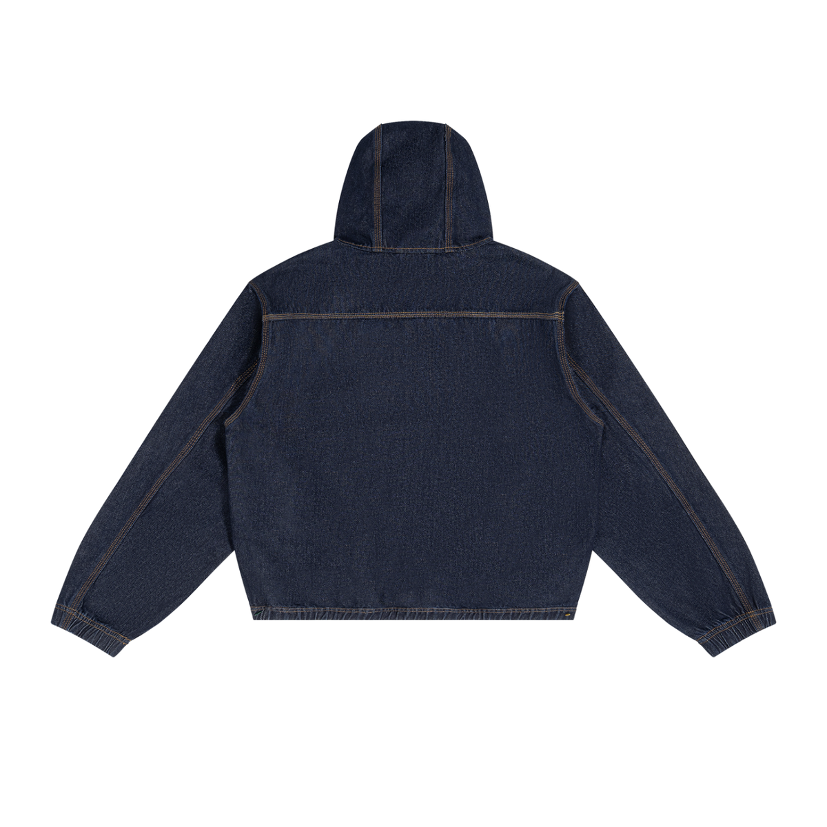 45° Vintage Wash Hooded Denim Jacket