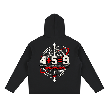 45° Oversized Fleece Hoodie
