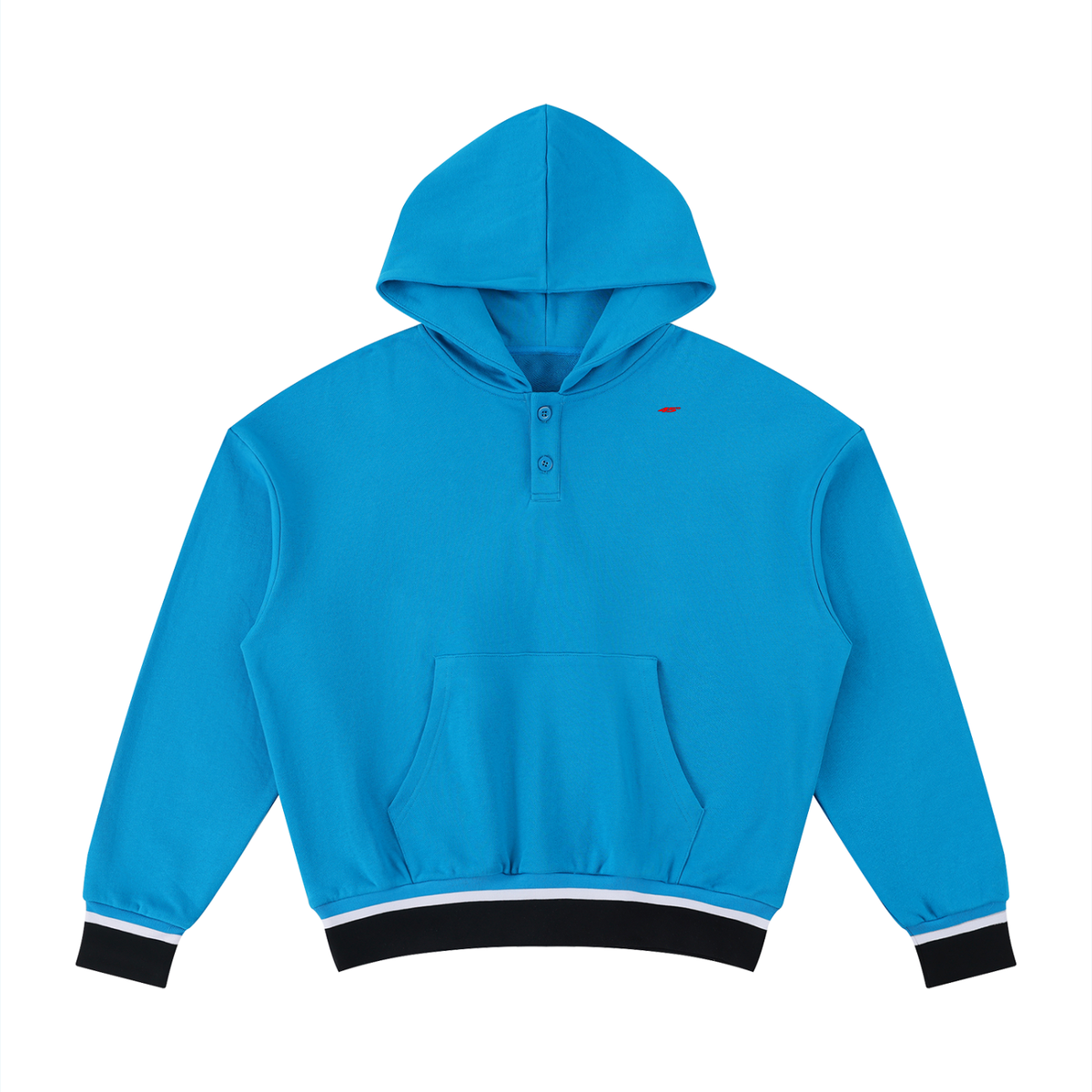 45° Color Block Boxy Hoodie